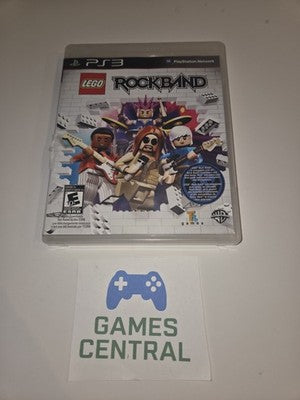 LEGO Rock Band (Sony Playstation 3, 2009) CIB COMPLETE