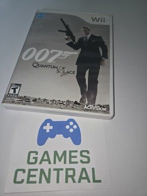 007 Quantum of Solace (Nintendo Wii, 2008) NO MANUAL