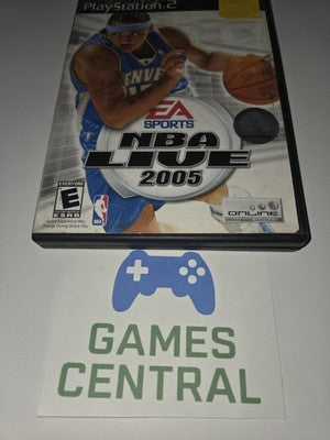 NBA Live 2005 (Sony Playstation 2 PS2, 2004) NO MANUAL