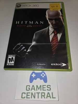 Hitman Blood Money (Microsoft Xbox 360, 2006) CIB COMPLETE