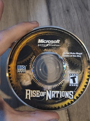 Rise of Nations (PC CD-ROM, 2003) DISC ONLY