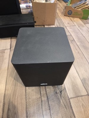 Polk Audio TL1600 Powered Subwoofer Black Home Theater Downward-firing