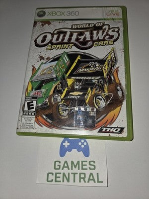 World of Outlaws: Sprint Cars (Microsoft Xbox 360, 2010) CIB COMPLETE