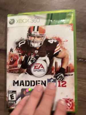Madden NFL 12 (Microsoft Xbox 360, 2011) NO MANUAL