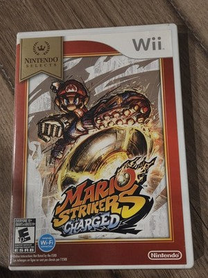 Mario Strikers Charged: Nintendo Selects (Nintendo Wii, 2007) CIB COMPLETE