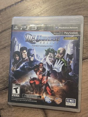 DC Universe Online (Sony PlayStation 3 PS3, 2011) NO MANUAL