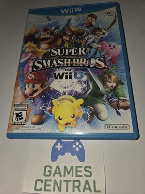 Super Smash Bros (Nintendo Wii U, 2014) ARTWORK ONLY