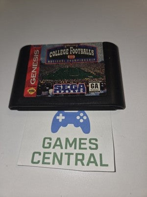 College Football's National Championship (Sega Genesis, 1994) CART ONLY