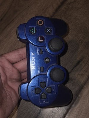 PS3 Controller Blue CECHZC2U DualShock 3 Sixaxis Wireless Controller