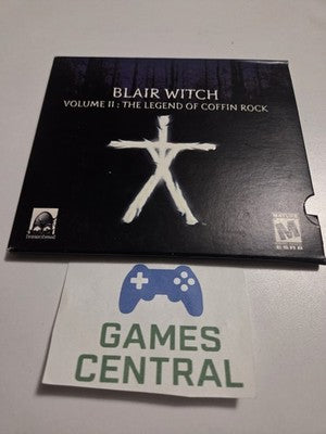 Blair Witch Volume II 2: The Legend of Coffin Rock (PC DVD-ROM, 2000) CIB