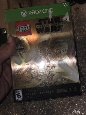 LEGO Star Wars The Force Awakens Deluxe Edition Xbox One Finn Minifigure NEW