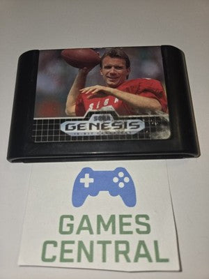 Joe Montana Football (Sega Genesis, 1993) CART ONLY