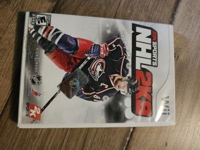 NHL 2K9 (Nintendo Wii, 2008) NO MANUAL