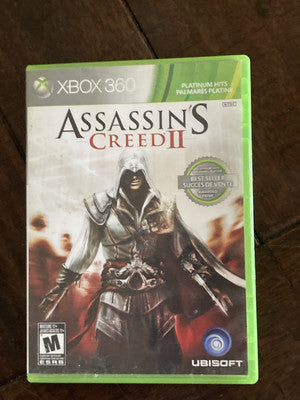 Assassin's Creed II (Microsoft Xbox 360, 2009) CIB COMPLETE