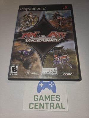 MX vs. ATV Unleashed (Playstation 2, 2005) ARTWORK ONLY