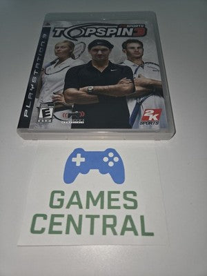 Top Spin 3 (Sony Playstation 3, 2011) CIB COMPLETE