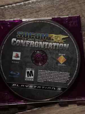 SOCOM Confrontation (Sony Playstation 3, 2008) DISC ONLY