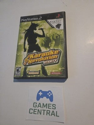 Karaoke Revolution Party (Sony Playstation 2 PS2, 2005) CIB COMPLETE
