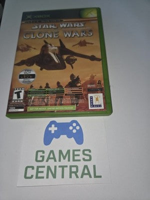 Star Wars The Clone Wars (Microsoft Xbox, 2003) NO MANUAL