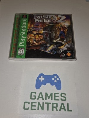 Twisted Metal 2 (Sony Playstation 1 PS1, 1996) CIB COMPLETE