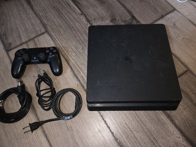 Sony PlayStation 4 Slim 1TB CUH-2215B With Cords Controller