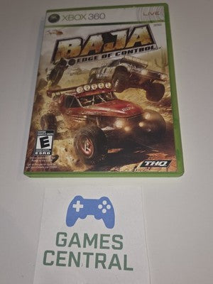 Baja Edge of Control (Microsoft Xbox 360, 2008) NO MANUAL