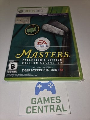 Tiger Woods PGA Tour 13: Masters Collector's Edition ( Xbox 360, 2012) CIB