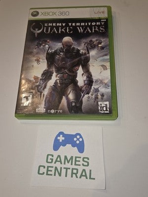 Enemy Territory Quake Wars (Microsoft Xbox 360, 2008) CIB COMPLETE