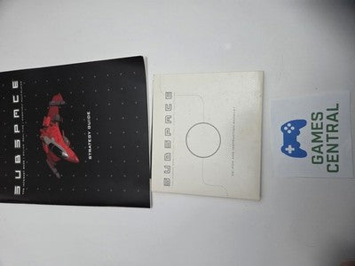 Subspace the Internet Game (PC CD-ROM, 1995) WITH MANUAL