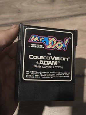 Mr. Do! (Coleco Vision Colecovision, 1982) CART ONLY