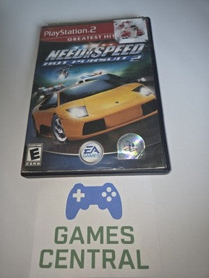Need for Speed Hot Pursuit 2 (Sony Playstation 2, 2002) CIB COMPLETE