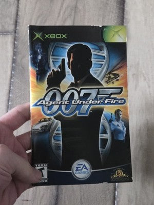 James Bond 007 in Agent Under Fire (Microsoft Xbox, 2002) MANUAL ONLY
