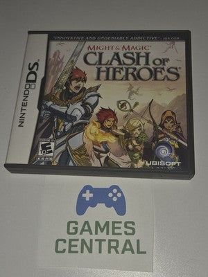 Might and Magic: Clash of Heroes (Nintendo DS, 2009) CIB COMPLETE