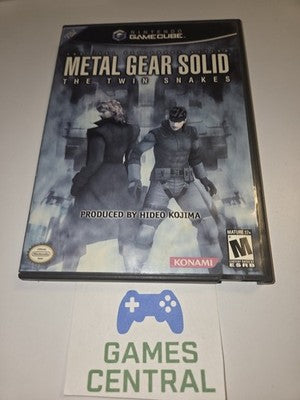 Metal Gear Solid Twin Snakes (Gamecube, 2004) NO MANUAL