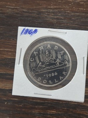 Canada 1986 Proof-Like Voyageur Nickel Dollar