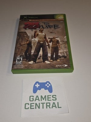 25 to Life (Microsoft Xbox, 2006) CIB COMPLETE