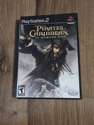 Disney Pirates Of The Caribean At Worlds End (Sony Playstation 2 PS2, 2007) CIB