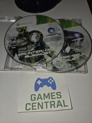 Tom Clancy's: Splinter Cell - Blacklist (Microsoft Xbox 360, 2013) DISCS ONLY