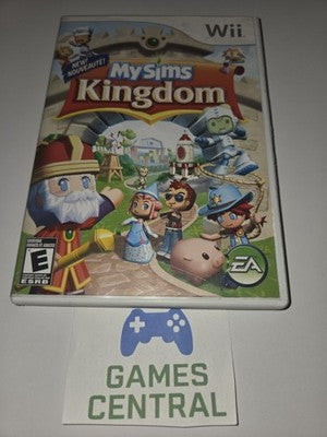 MySims Kingdom (Wii, 2008) CASE + MANUAL ONLY