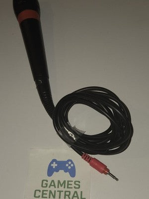 Official Red Singstar Sing Star Microphone Playstation 2 PS2