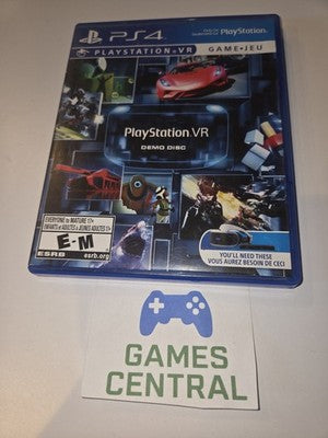 Playstation VR Demo Disc 2.0 (Sony Playstation 4, 2017) CIB COMPLETE