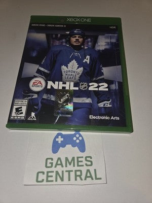 NHL 22 (Microsoft Xbox One/Xbox Series X, 2021) CIB COMPLETE