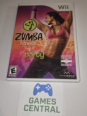 Zumba Fitness (Nintendo Wii, 2010) CIB COMPLETE