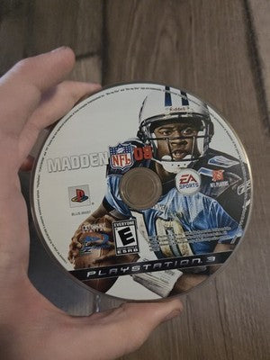 Madden 2008 (Sony Playstation 3 PS3, 2007) DISC ONLY