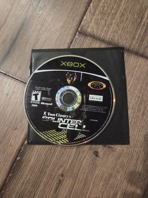 Tom Clancy's Splinter Cell  (Microsoft Xbox, 2002) DISC ONLY