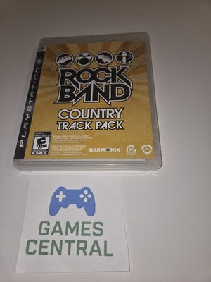 Rock Band Country Track Pack (Sony Playstation 3, 2009) CIB COMPLETE