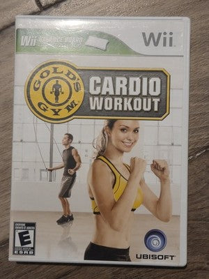 Gold's Gym Cardio Workout (Nintendo Wii, 2009) CIB COMPLETE