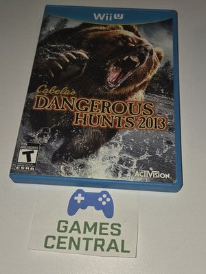 Cabela's Dangerous Hunts 2013 (Wii U, 2012) CIB COMPLETE