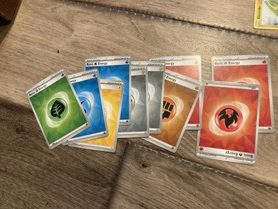 Pokemon Basic Energy Card Lot Scarlet & Violet 2024