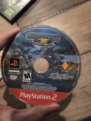 SOCOM II: U.S. Navy SEALs (Sony PlayStation 2, 2003) DISC ONLY